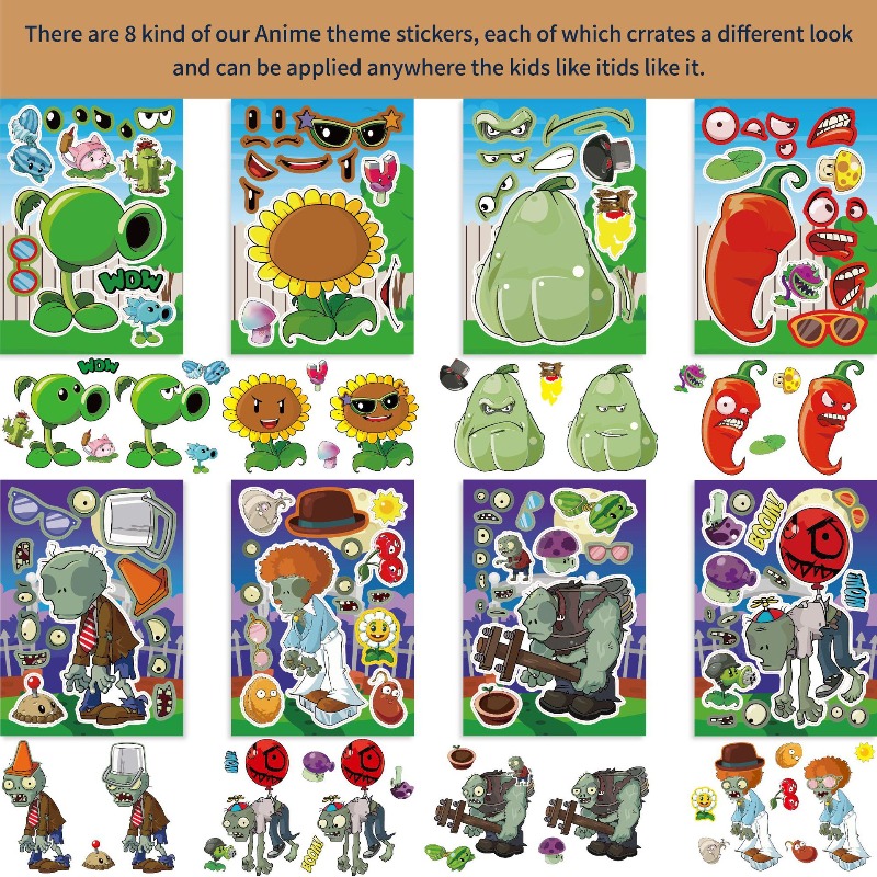 Adesivi Puzzle Anime Cartoon C - Plant Parent Vs Plantin recensione e prezzo