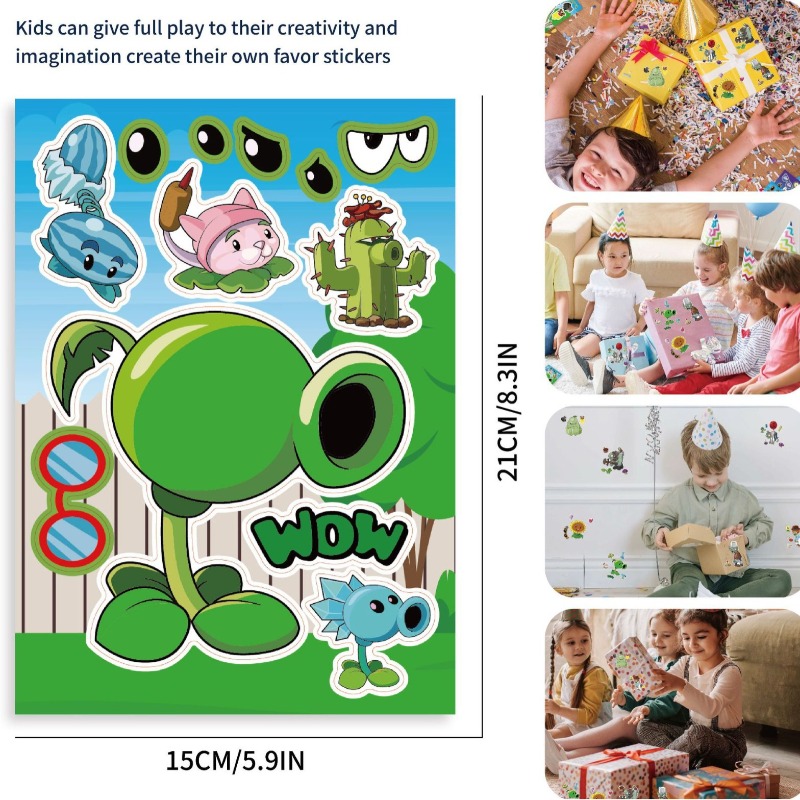 Adesivi Puzzle Anime Cartoon C - Plant Parent Vs Plantin recensione e prezzo